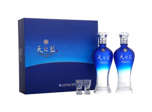 周口回收洋河·天之蓝礼盒