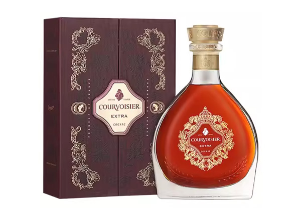 周口回收拿破仑至尊EXTRA馥华诗干邑白兰地700ml礼盒装Courvoisier洋酒