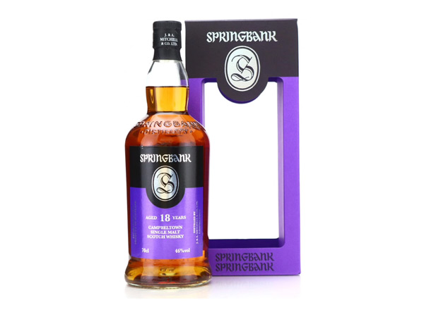 周口Springbank云顶18年威士忌回收云顶威士忌洋酒700ml