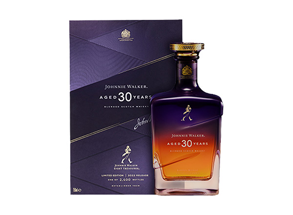 周口Johnnie Walker尊尼获加30年回收尊尼获加威士忌紫金臻选750ml礼盒装洋酒收购约翰走路中国限量版