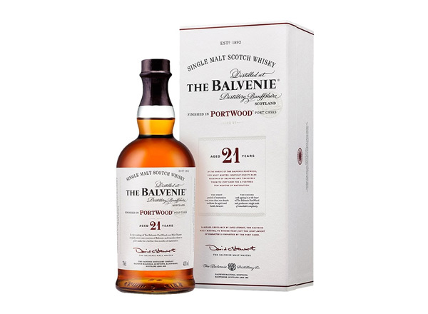 周口回收百富威士忌21年波特桶陈酿The Balvenie Portwood Single百富洋酒收购