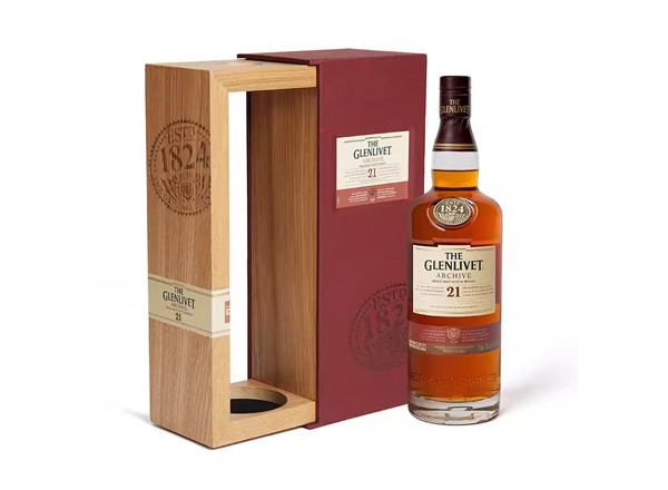 周口上门收购格兰威特21年陈酿威士忌回收The Glenlivet Archive洋酒