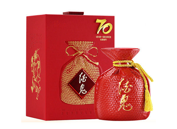 周口回收酒鬼酒红坛70纪念酒1949-2019年收藏酒54度700ml上门收购行情价格